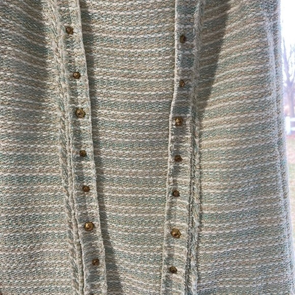Zara MULTICOLORED TWEED DRESS WITH BUTTONS SIZE XS - Picture 2 of 8
